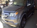 2008 ACURA MDX, GRAY, 3.7L, AT,   A26297